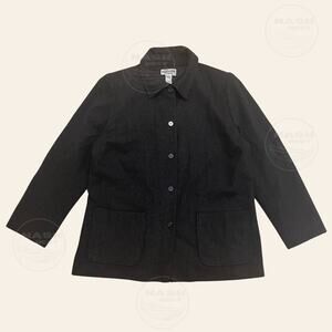 Pendleton 18W Plus 100% Virgin Wool Blazer | Black USA Classic Lined Jacket Coat